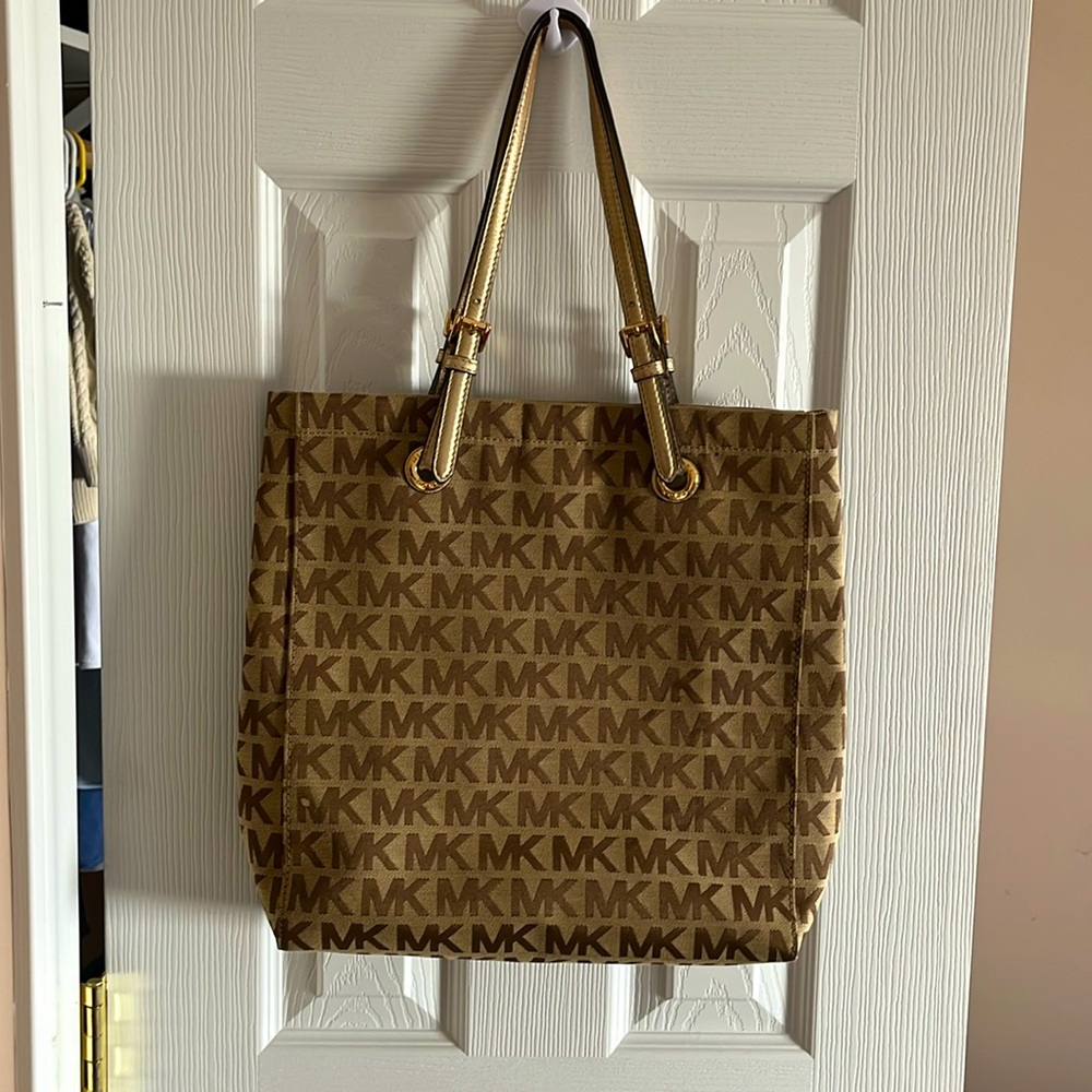 Michael Kors Signature Monogram Tote Bag